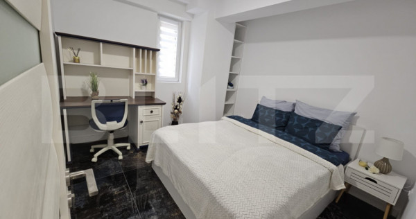 Apartament 3 camere, CUG &ndash; parter, Terasă 25 mp, mobilat,
