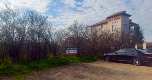 Teren intravilan 1825 mp, front stradal 19 ml, Centura de No