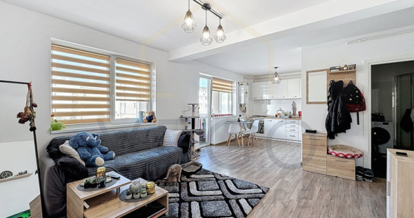 2 camere, loc parcare, balcon, in Floresti, strada Cetății