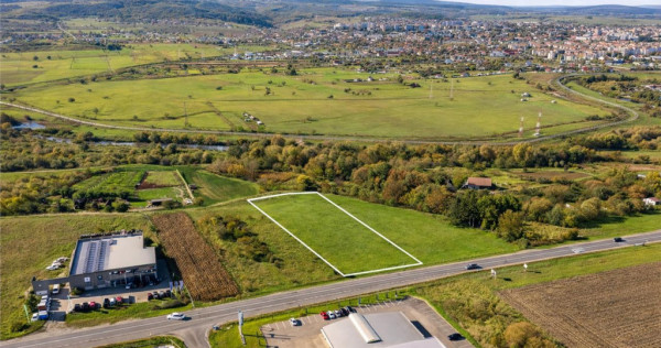 FILM! Teren intravilan industrial, deschidere la DN, Sfantu