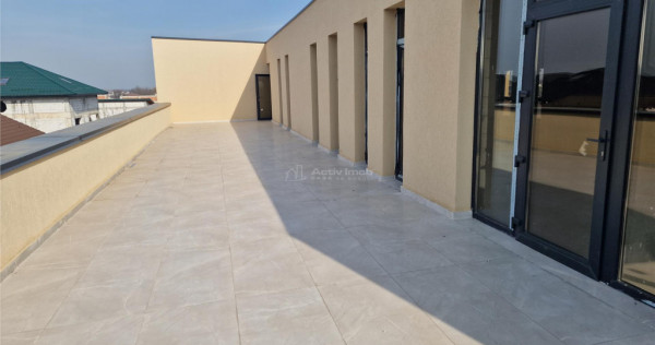 Spatiu comercial tip penthouse - Tunari - 376mp utili - cons