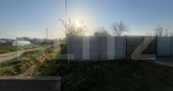 Teren cu dubla dechidere, intravilan, 865mp, Com Simnicul de