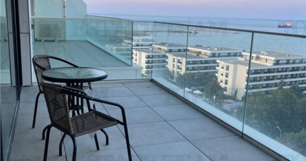 Apartament 2 camere vedere frontala la mare , complex exclus