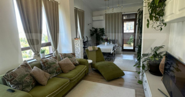 Apartament 170 mp, 2 niveluri, terasă 27 mp, zonă premium