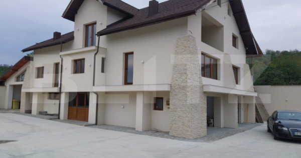 Vilă + teren 873 mp, curte amenajată, foișor, sat Caprior