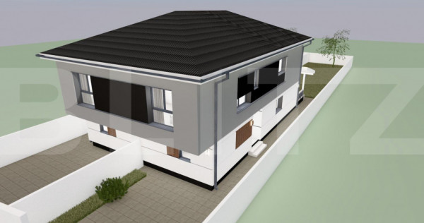 Duplex de vanzare in Ghiroda - asfalt - toate utilitatile -