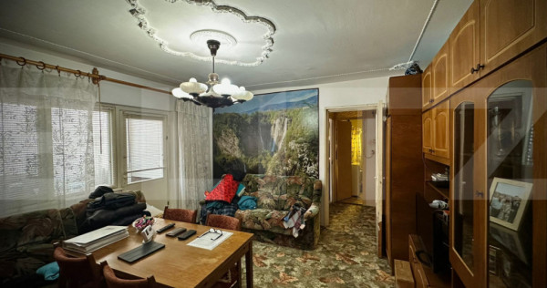 Apartament spațios, 62 mp, zona Confecții