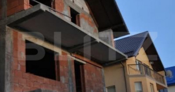 Casa la rosu Burdujeni. 189mp utili, D+P+1, 300 mp teren