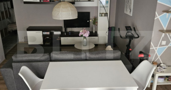Apartament modern cu 2 camere, 61 mp, parter inalt, parcare,