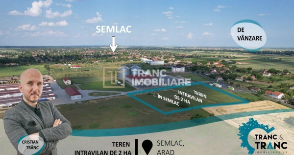 Teren intravilan pretabil parc fotovoltaic, de 2 ha &icirc;n S...