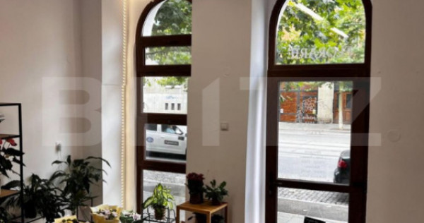 Spațiu comercial, 20 mp, vitrină la stradă, zona Horea