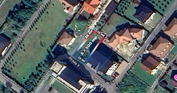 De vanzare teren intravilan, zona Dru Relax