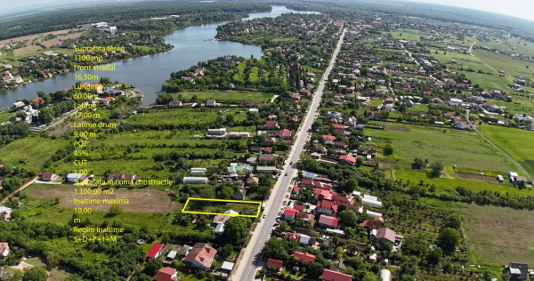 Teren 1100 mp, Deschidere la Șoseaua Ghermanesti Potenț...