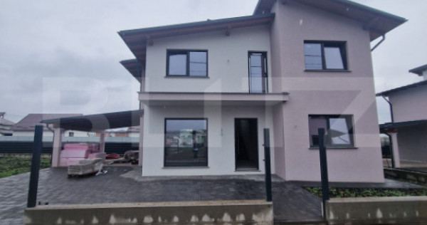 Casa individuala, modernă, 120 mp utili, 400 mp teren, zona
