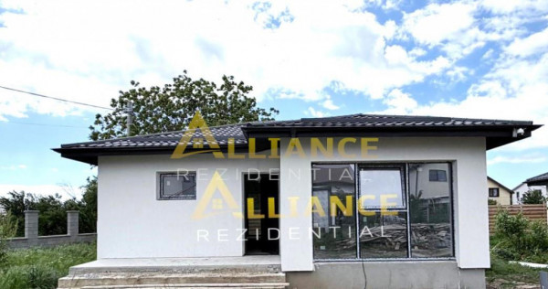 Casa moderna pe parter | 3 camere | Incalzire in pardoseala