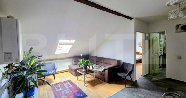 Apartament cu 2 camere de v&acirc;nzare, 50.84 mp, zonă Florilor