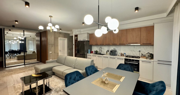 3 camere lux parter cu gradina complex ELA Baneasa