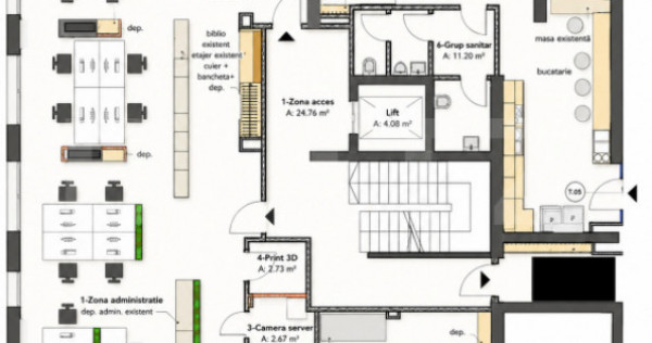 Spațiu de birouri &ndash; 330 mp, zonă Ultracentrală