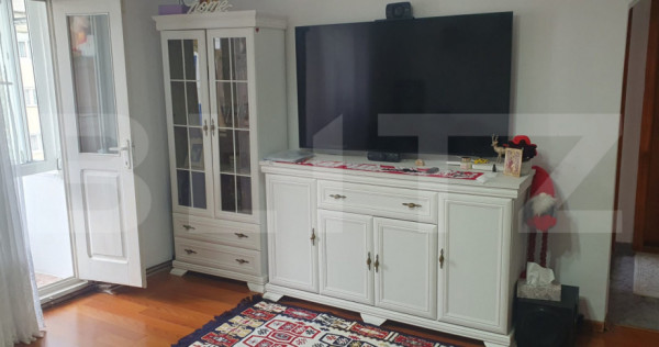 Apartament cu 2 camere, 48 mp, semidecomandat, zona Vatra Do