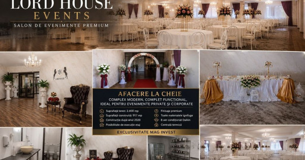 LORD HOUSE EVENTS &ndash; SALON DE EVENIMENTE PREMIUM, loc. P...