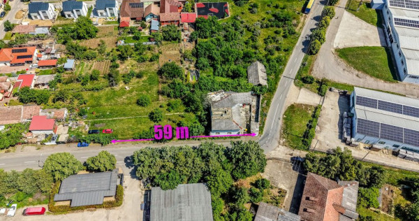Teren de 1261 mp pe colt, in Aradul Nou, cu front de 60 m...