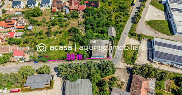 Teren de 1261 mp pe colt, in Aradul Nou, cu front de 60 m...