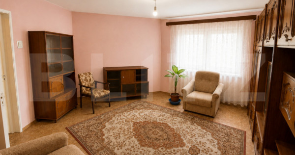 Apartament 2 camere, 51 mp, decomandat, etaj intermediar, la