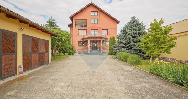 VILA SANNE &ndash; 10 camere, teren 1300 mp, Hălchiu