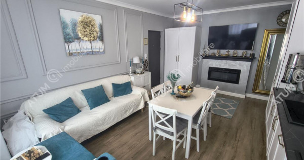 Apartament cochet cu 3 camere, gradina si 3 parcari in zona