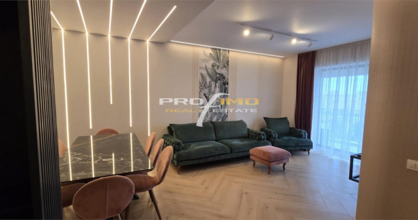 Tomis Nord , apartament 2 camere lux, mobilat, utilat, loc p