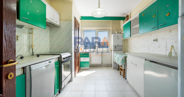 Apartament cu 4 camere, 88 mp (2 băi, 2 balcoane)