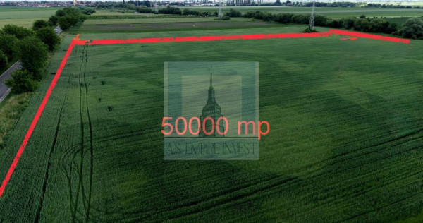 Teren intravilan 50000 mp, cu PUZ, Aprobat - zona Halchiu...