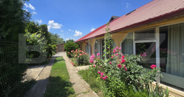 Casă și curte, 124 mp, 1.000 mp, zona Mircea Voda