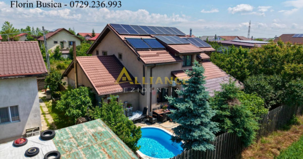 Casa individuala premium cu piscina ~ 5 camere 3 bai ~ teren