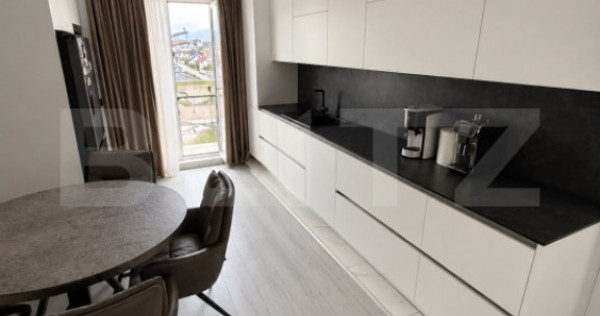 Penthouse de vanzare, 165 mp, terasă circulară de 85 mp