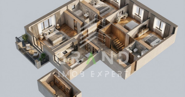 4 camere | Str.Nicolae Titulescu/Gheorgheni | Etaj 2/4 | 78