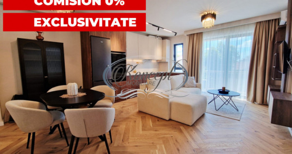0% comision. Apartament nou mobilat, 2 minute de centrul Clu
