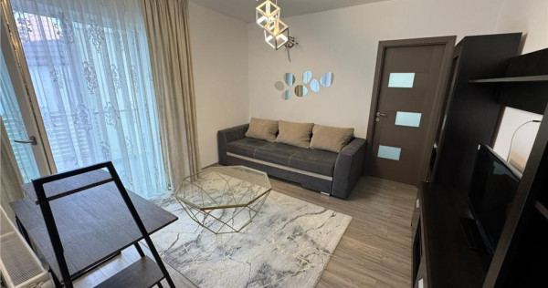 Apartament 2 camere, mobilat utilat, parter, bloc nou, Piat