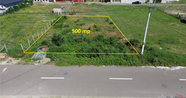 Lot de 500mp de in Unirea Odobesti cartier nou