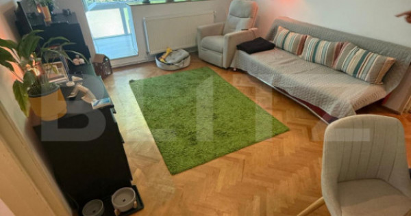 Apartament 2 camere, etaj 3, parcare, mobilat si utilat - zo