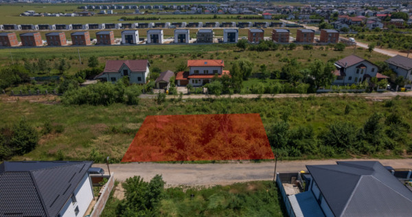 DOMNESTI - FORTULUI, TEREN CONSTRUCTII 407 MP, FRONT 26 M !