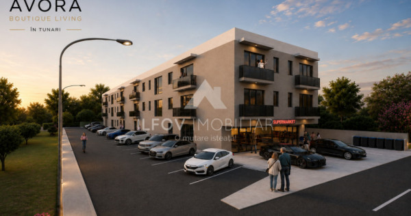 Agora Tunari, apartamente 2 camere, langa Cosmopolis