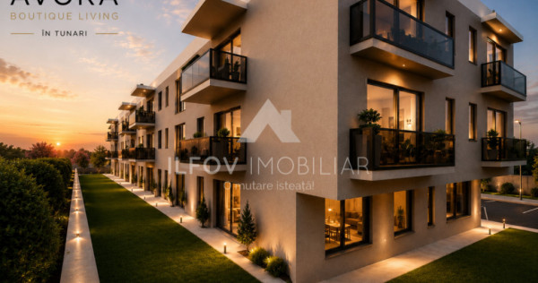 Avora Boutique Tunari - Apartamente 2 si 3 camere cu gradina