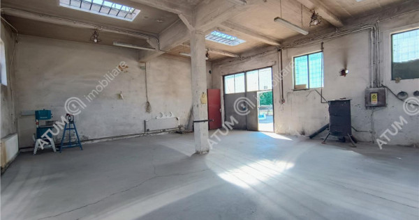 De inchiriat spatii industriale - hale 300 mp utili in Cisna