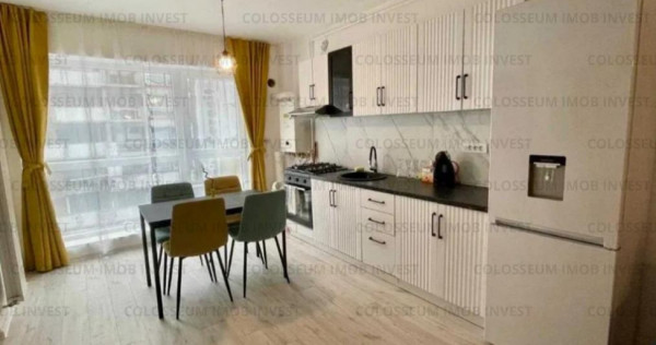 Apartament 2 camere, tip studio, mobilat, utilat, etaj 2/6, Tractorul!