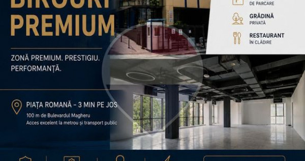 Spații Office Premium București | Piața Romană