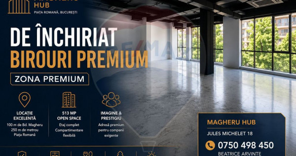 Spații Office Premium București | Piața Romană