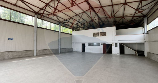 Hală/depozit, platforma betonata 600mp, Stefănești lan...