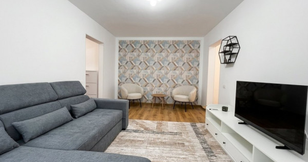 2 camere,Prima inchiriere si renovat,etaj 5/10,1 minut de Me