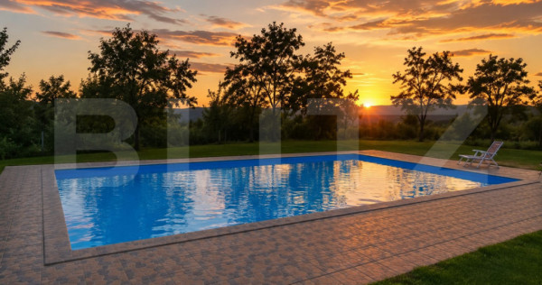 Proprietate cu camping autorizat, piscină și casă
